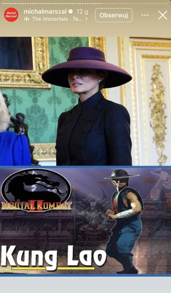 Memy z Melanią Trump w roli głównej