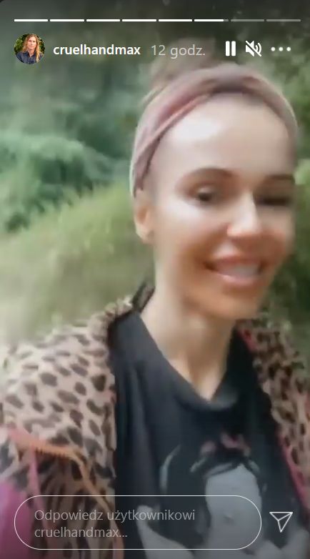 Screeny z InstaStories Maxa Hodgesa