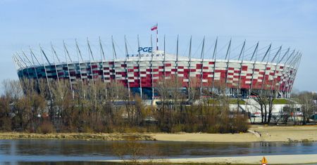 Koronawirus w Polsce. Tymczasowy szpital powstaje na Stadionie Narodowym
