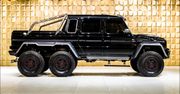 Mercedes G63 6x6 AMG Brabus 700 na sprzedaż. Nie powstydziłby się go żaden boss mafii
