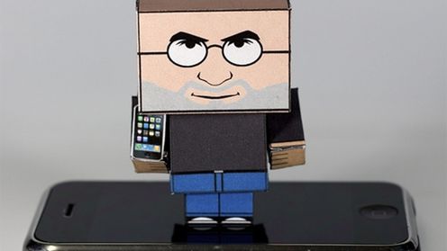 Zrób to sam: Kartonowy Steve Jobs 1