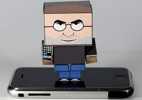 Zrób to sam: Kartonowy Steve Jobs