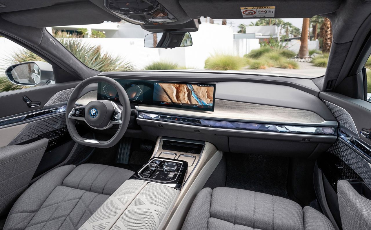 Wnętrze BMW i7