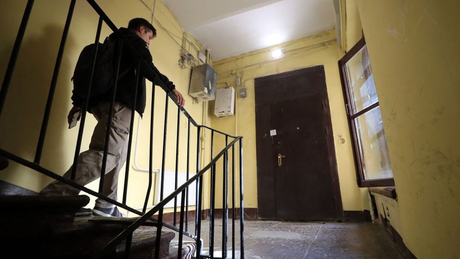 Kradzieże na klatkach schodowych