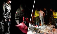 Ratowali wały. Przez całą noc trwała walka