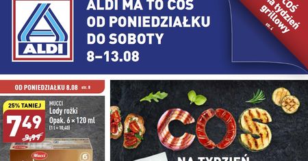 Aldi najnowsza gazetka od poniedziałku 8 sierpnia. Aldi gazetka od 8.08 do 13.08