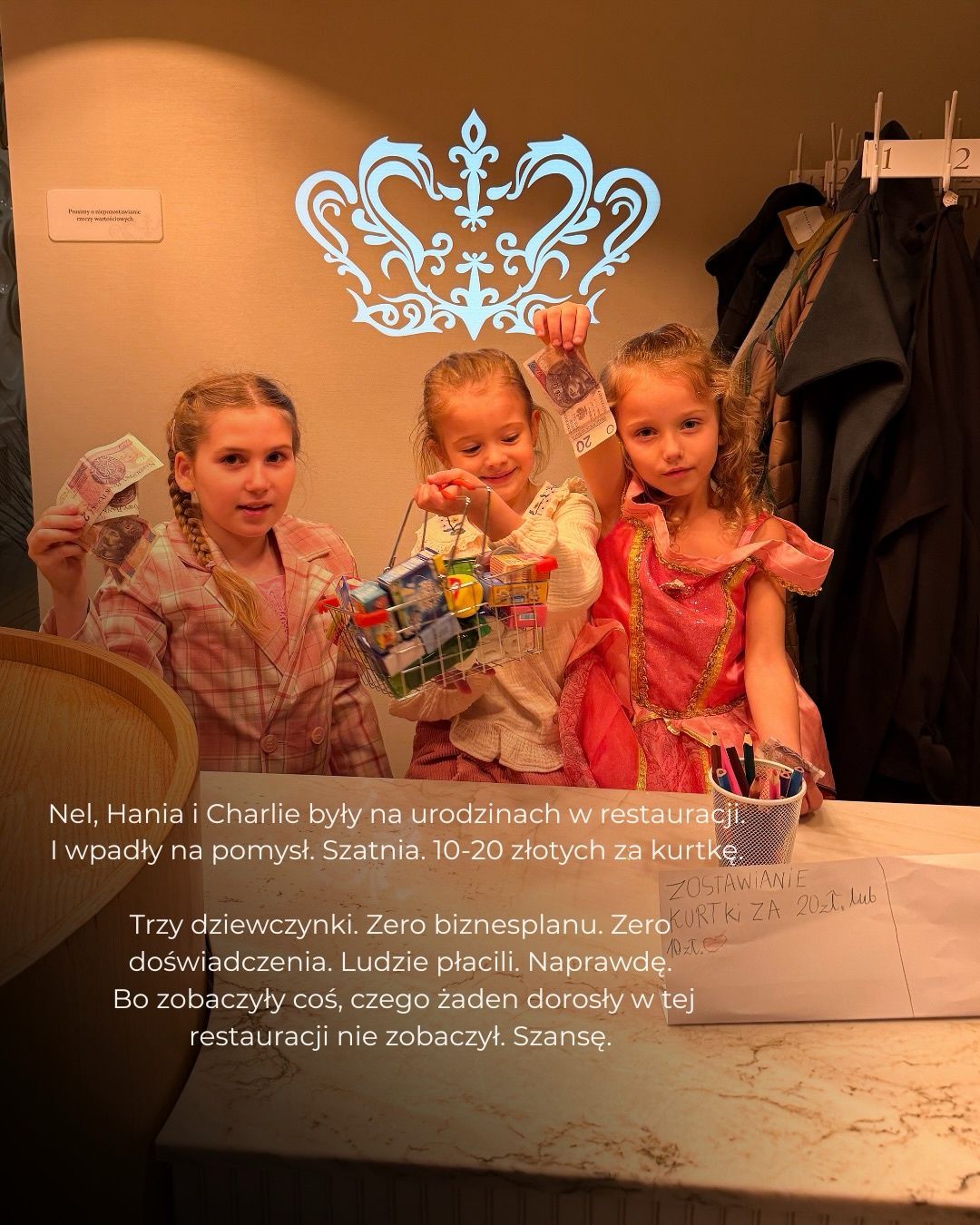 Klaudia Halejcio chwali się przedsiębiorczością córki 