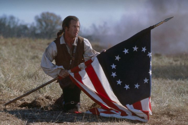 Mel Gibson w filmie "Patriota"