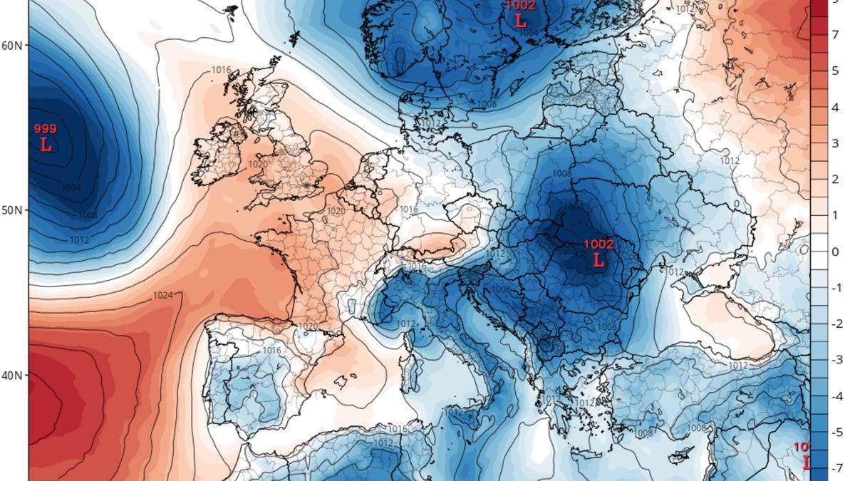 Prognoza na 12 czerwca - niż śródziemnomorski przyniesie deszcz