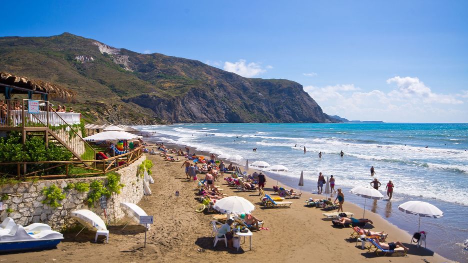 Plaże na wyspie Zakynthos są piękne