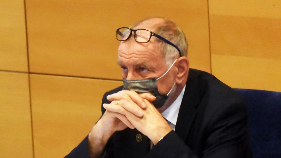 Sesja Sejmiku Wojew�dztwa Ma?opolskiego ws. deklaracji anty LGBT19.08.2021 Krakow. Drugi dzien Nadzwyczajnej Sesji Sejmiku Malopolskiego w sprawie odwolanie uchwaly dotyczacej LGBT  N/z Przewodniczacy sejmiku Jan Duda - ojciec prezydenta RP  Fot. M.Lasyk/REPORTEyMarek Lasyk/REPORTER