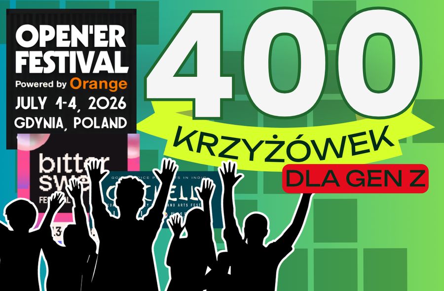 Krzyżówka dla Gen Z. Edycja: Letnie festiwale [QUIZ]