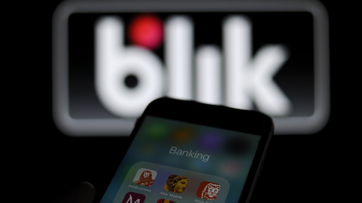 Increase of Electronic Payments in Poland
A smartphone with banking applications is seen with the Blik mobile payments logo in the background in this photo illustration on November 15, 2017. Blik is a Polish P2P (Peer to Peer) payment system that allows users with accounts from several participating banks to easily transfer money and make payments at particiapating retailers. (Photo by Jaap Arriens/NurPhoto via Getty Images)
NurPhoto
app, application, bank, banking, blik, cashless, contacless, data, economy, electronic, finance, iphone, logo, mobile payment, money, pay, phone, poland, screen, smartphone, tech, technology