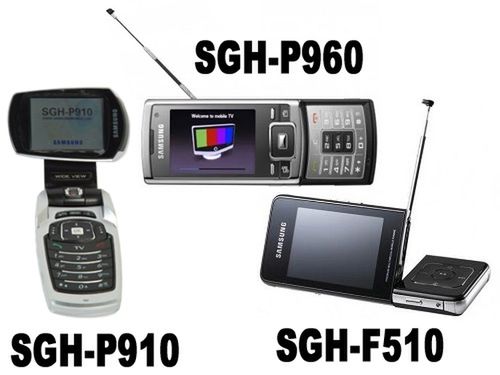 DVB-H - zestawienie telefonów do odbioru TV 5