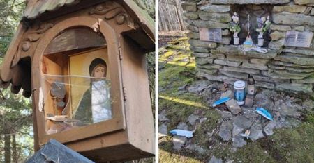 Nieznani sprawcy zniszczyli kapliczki. "Wstyd mi za tych, którzy to zrobili"