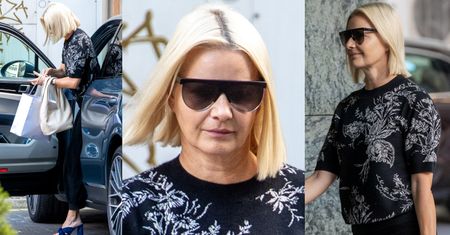 Naturalna Małgorzata Kożuchowska w eleganckich klapeczkach wysiada z porsche za PÓŁ MILIONA ZŁOTYCH (ZDJĘCIA)