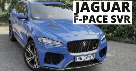 Jaguar F-Pace SVR - ostatni pomruk kota