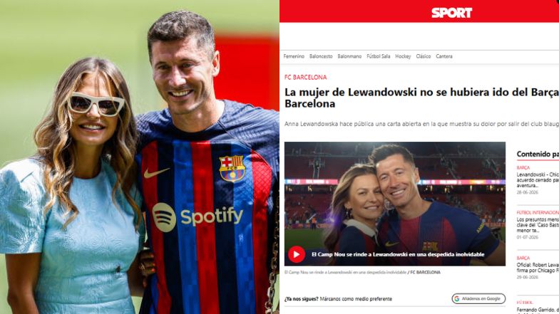 Anna i Robert Lewandowscy