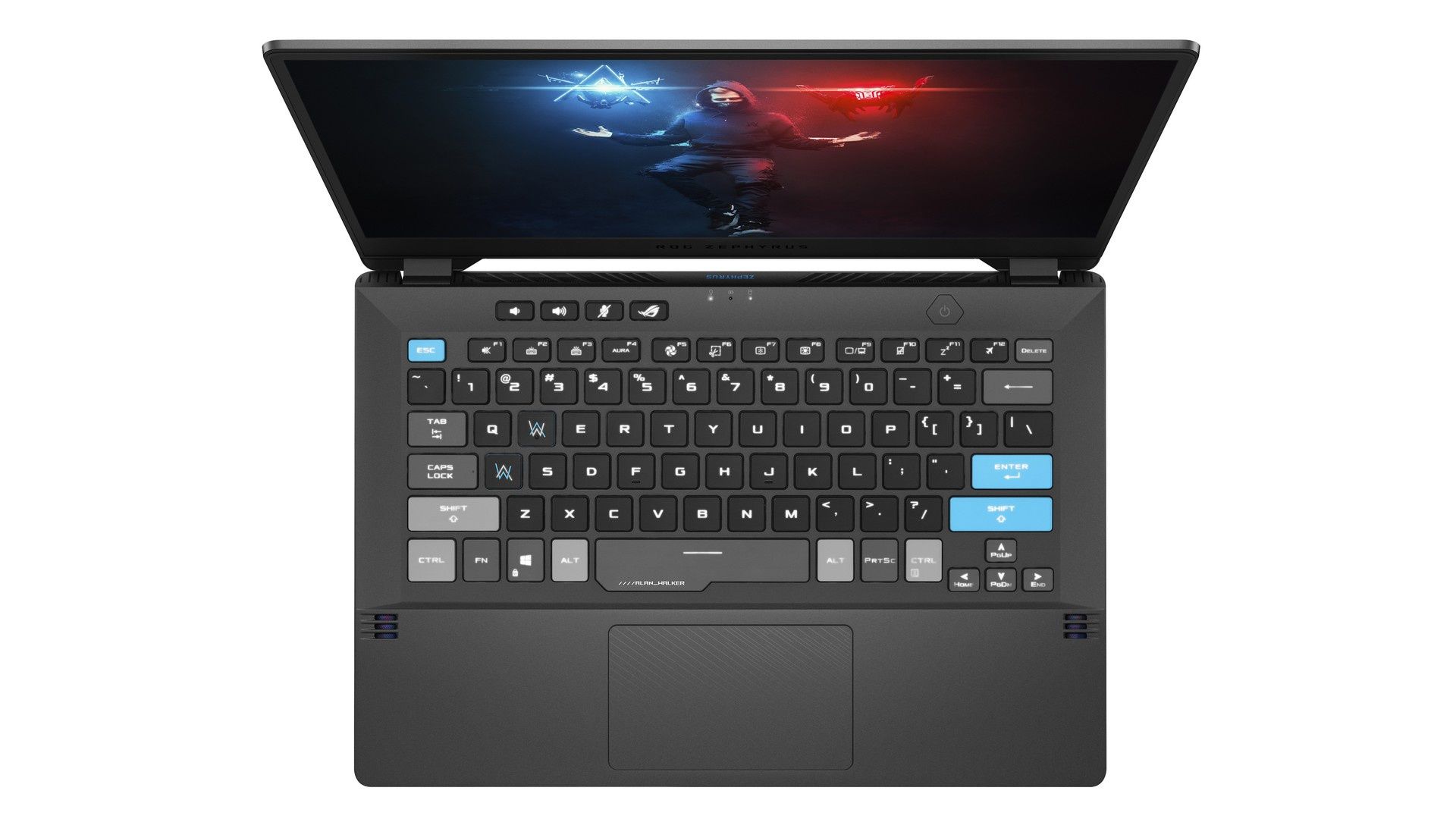 ASUS Zephyrus G14 Alan Walker SE - klawiatura