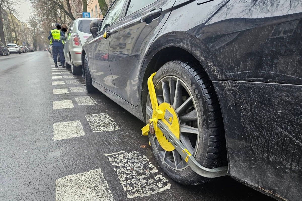 Blokada na kole