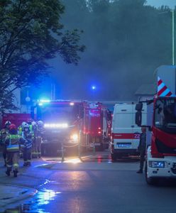 Pożar hotelu pracowniczego w Boleminie. Jedna osoba nie żyje