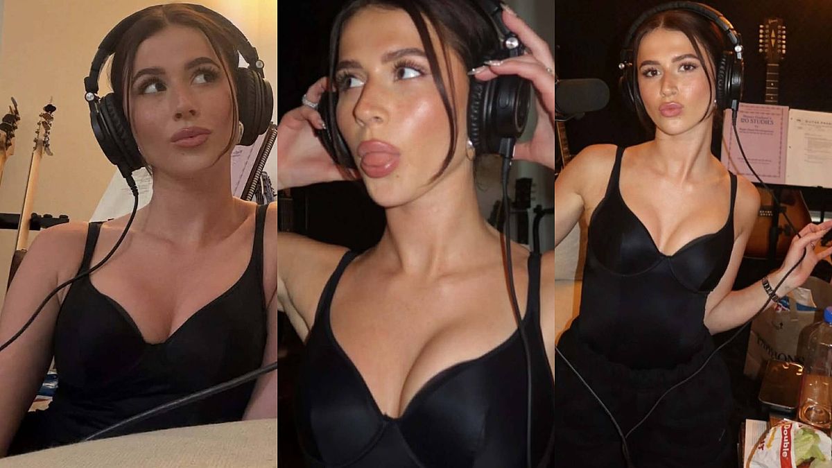 Roksana Węgiel w studiu