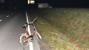Wierzchowiny: Nietrzeźwy rowerzysta potrącony przez samochód dostawczy