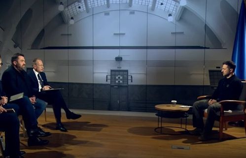 Cztery redakcje rozmawiały z Włodymyrem Zełeńskim