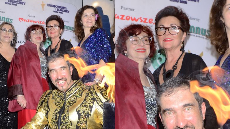 Jolanta Kwaśniewska na gali "Osobowości i Sukcesy"