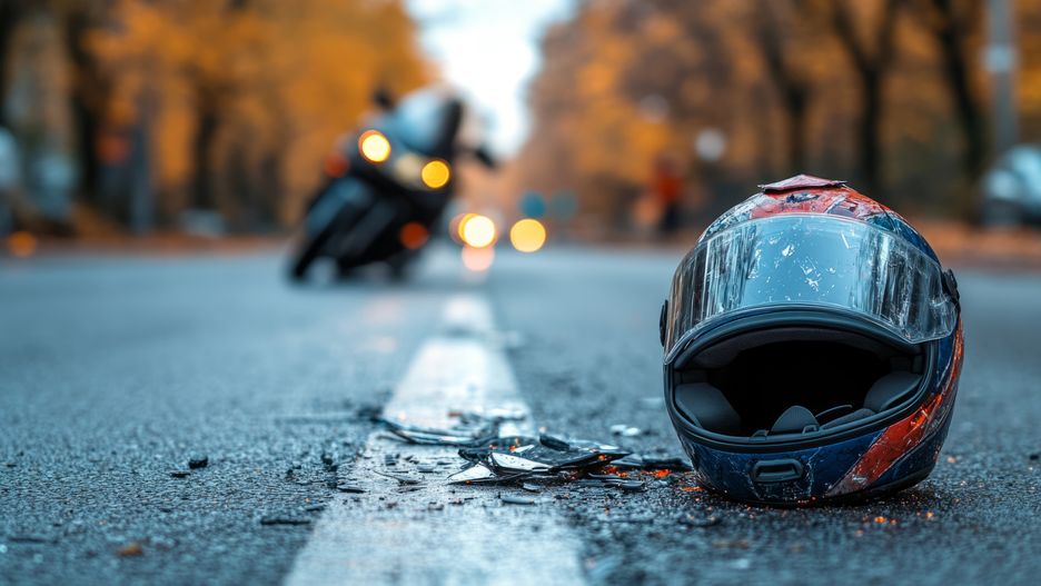 wypadek motocyklowy