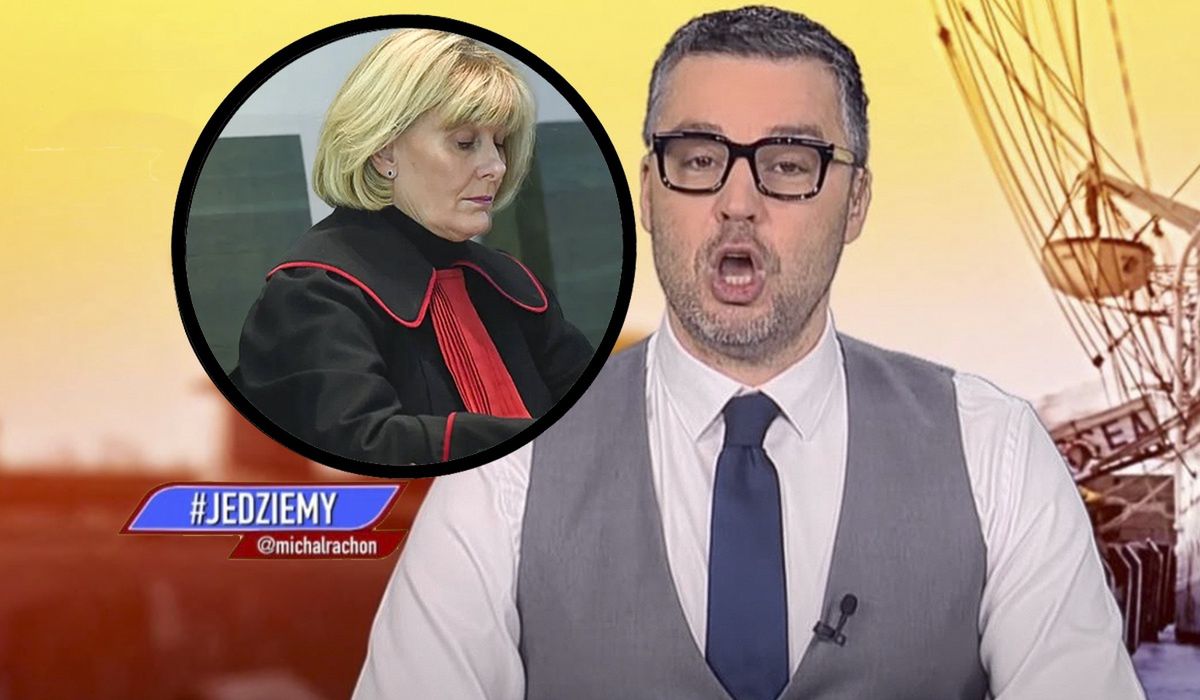 Michał Rachoń i Anna Adamiak