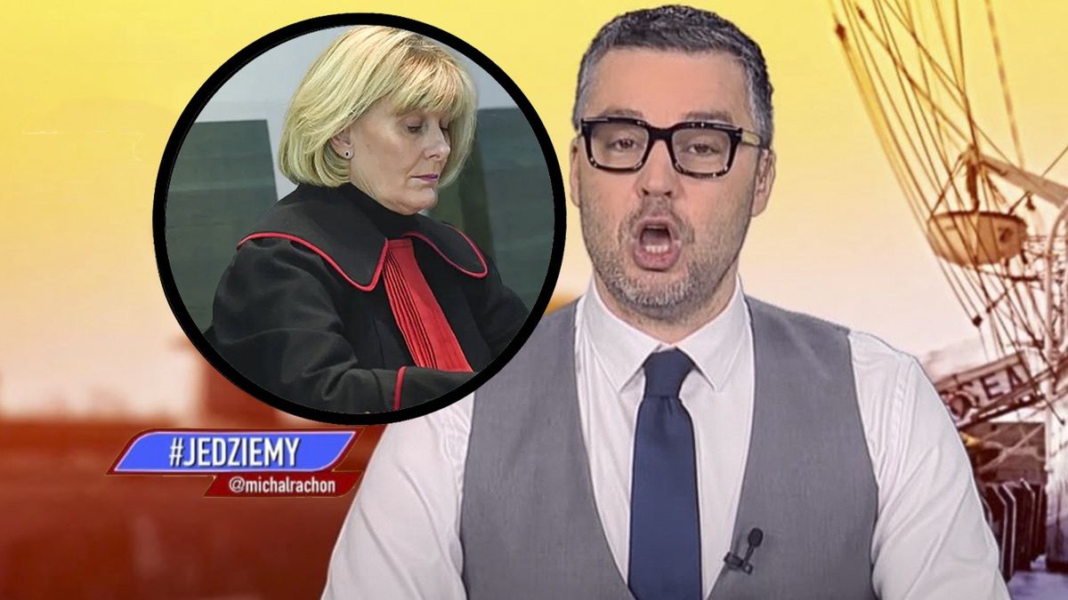 Michał Rachoń i Anna Adamiak