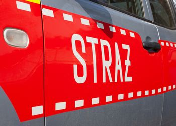 Pożar autobusu na Zakopiance. Utrudnienia w stronę Krakowa