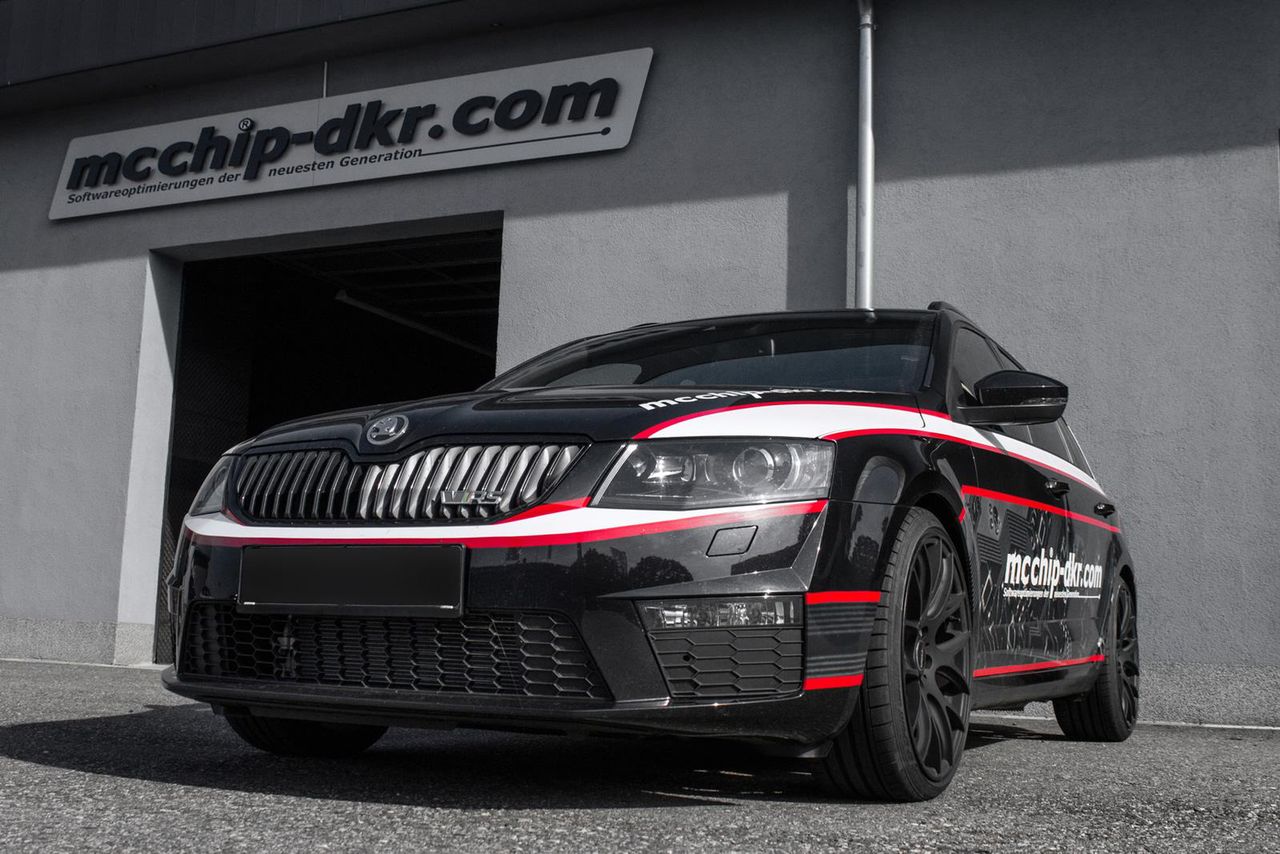 Mocna Škoda Octavia TDI od mcchip-dkr