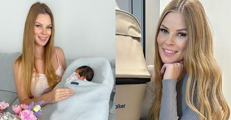 Małgorzata Tomaszewska pokazała niespełna miesięczną córkę. Fani komplementują: "Śliczna po mamusi" (FOTO)