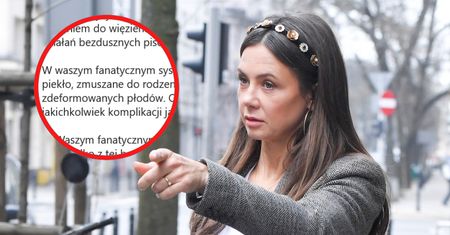 "Obyście mieli przed oczami tę kobietę". Kinga Rusin w mocnych słowach zwraca się do "bogobojnych polityków"