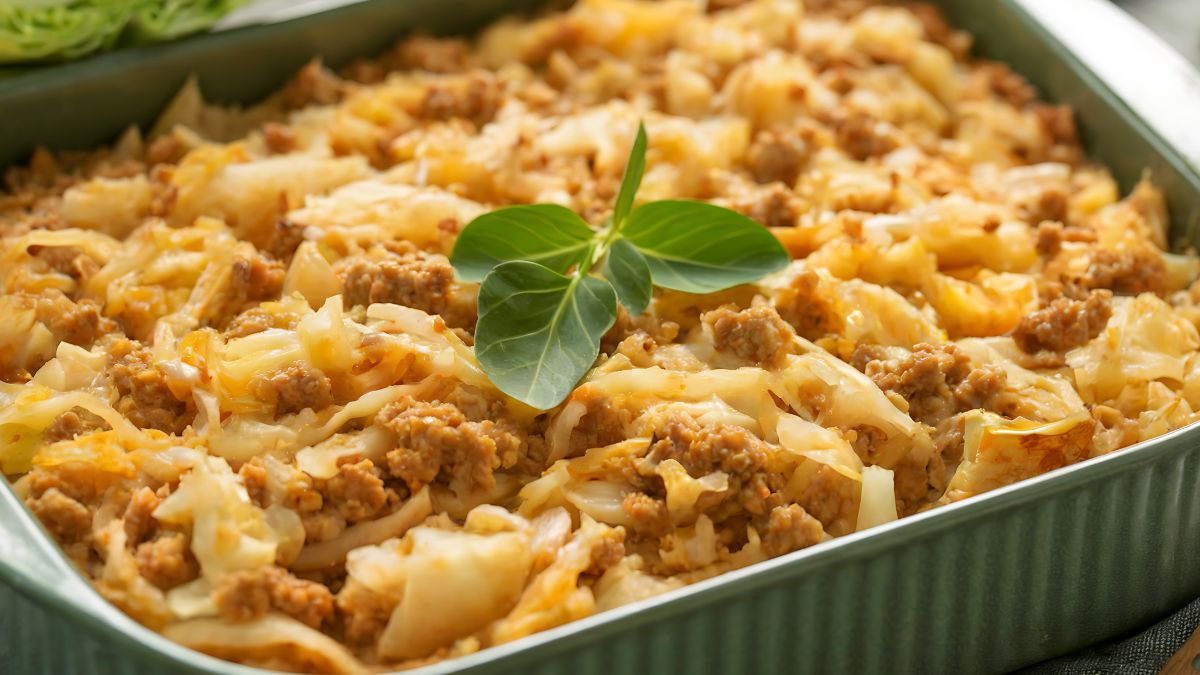 Zapiekanka kapuściana z karpiem to smaczna opcja na Wigilię