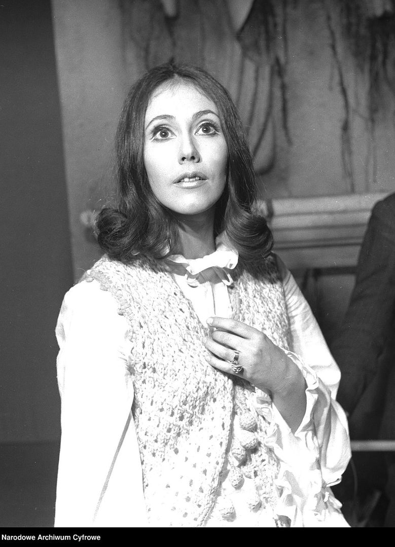 Hanna Stankówna na scenie teatru