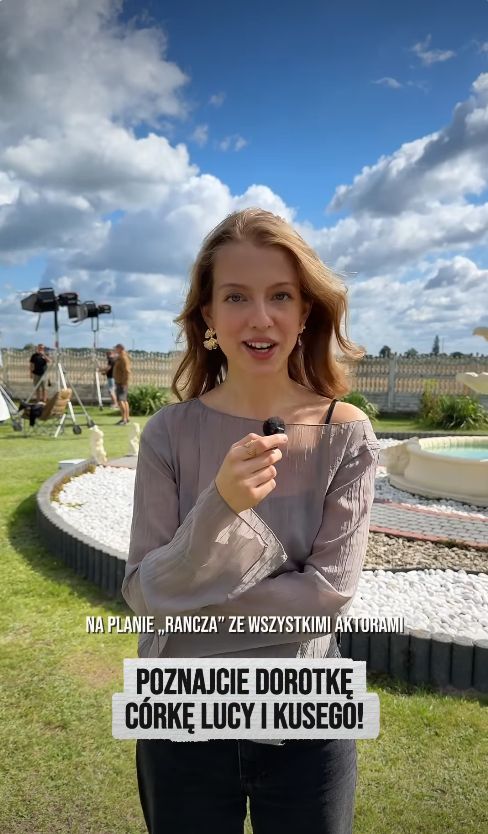 Dorotka z "Rancza" na planie nowych odcinków