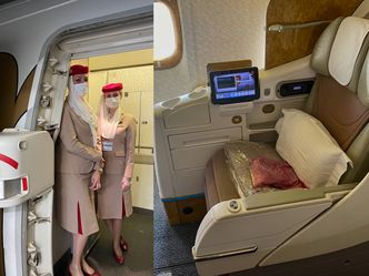 Klasa biznes w liniach Emirates. Sprawdziliśmy, jak wygląda lot z Warszawy do Dubaju
