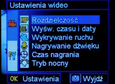 Media-Tech U-Drive DVR MT4036 - ustawienia wideo