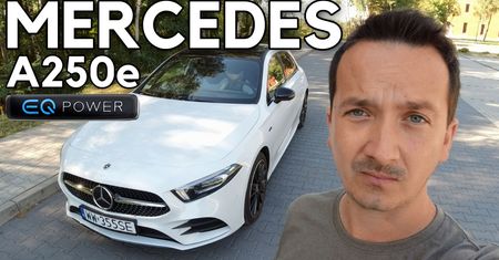 Mercedes A250e - „tryb pustynny" rządzi