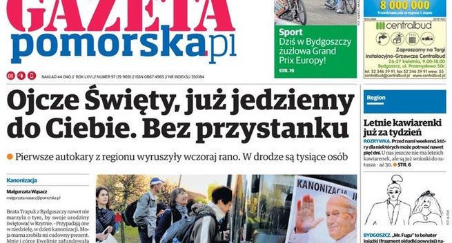 „Gazeta Pomorska” nowym liderem sprzedaży dzienników regionalnych