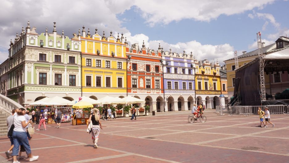 Rynek w Zamościu