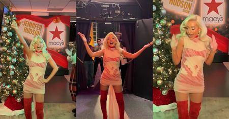 Odmieniona Christina Aguilera tańczy przed wejściem do studia Jennifer Hudson. Fani jej nie rozpoznali. "KTÓRA TO CHRISTINA?"