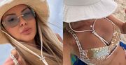 Ola Ciupa odsłania smukłą sylwetkę w bogato zdobionym bikini. Petarda?