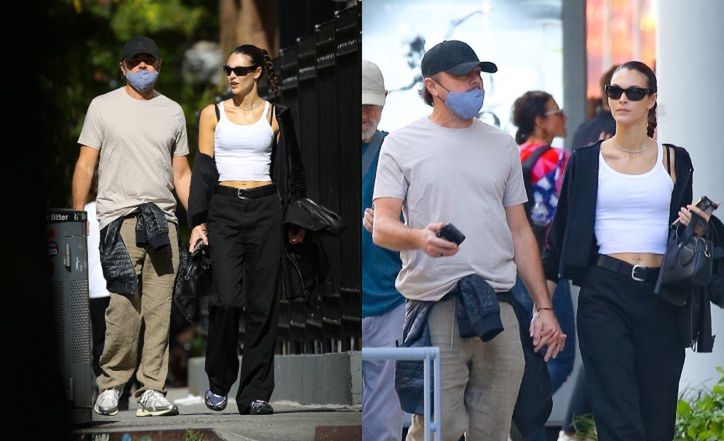 Leonardo DiCaprio spaceruje z ukochaną za rękę