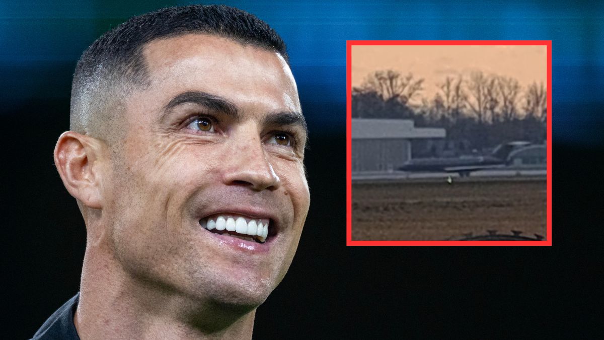 Odrzutowiec Cristiano Ronaldo pojawił się na lotnisku w Balicach