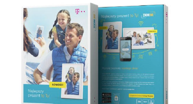 Elektroniczna ramka na zdjęcia Zoom.me w ofercie T-Mobile
