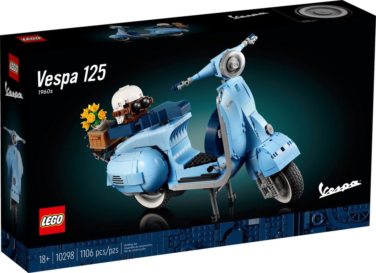Vespa 125 z klocków Lego
